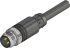 RS PRO Straight Male 4 way M12 to Actuator/Sensor Cable, 10m