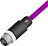 RS PRO Straight Male 5 way M12 to Actuator/Sensor Cable, 2m