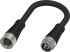 RS PRO Straight Female 4 way 7/8 in Circular to Straight Male 4 way 7/8 in Circular Actuator/Sensor Cable, 2m