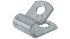 Cable Clamp ø4.75mm Zinc-Plated Steel