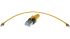 HARTING Cat6 Straight Male RJ45 to Straight Male RJ45 Ethernet Cable, S/FTP, Yellow Polyurethane Sheath, 800mm