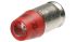 EAO Red LED Indicator Lamp, 28V ac/dc, 6.1mm Diameter, 330mcd