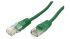 Roline Cat5e Straight Male RJ45 to Straight Male RJ45 Ethernet Cable, UTP, Green PVC Sheath, 5m