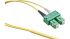 Leoni Kerpen LC to SC Duplex Single Mode OS2 Fibre Optic Cable, 9/125μm, Yellow, 2m