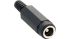 Gniazdo DC średnica zew: 5.7mm Montaż na kablu 2A 24 V