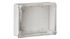 WISKA CLWIB Series Clear Thermoplastic Junction Box, IP65, 320 x 250 x 135mm