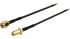 Nedis CSGP Series Male RP-SMA to Female RP-SMA Coaxial Cable Assembly, 1m, Terminated