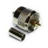 RS PRO, Plug Cable Mount UHF Connector, 50Ω, Crimp Termination, Straight Body
