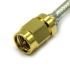 Conector coaxial RS PRO, Macho, Recto, Impedancia 50Ω, Montaje de Cable, Terminación de Soldador, 12.5GHz +155°C -55°C,