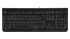 CHERRY CHERRY KC 1000 Tastatur QWERTY Kabelgebunden Schwarz USB Ziffernblock