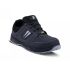 Gaston Mille GBNO3 Unisex Black Aluminium  Toe Capped Safety Shoes, EU 35
