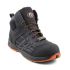 Gaston Mille NEHN3 Men's Black Aluminium  Toe Capped Safety Shoes, UK 6, EU 40
