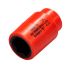 ITL Insulated Tools Ltd 1/2 in Drive 13mm Insulated Standard Socket, 6 point, VDE/1000V, 51 mm Overall Length
