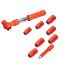 ITL Insulated Tools Ltd 1-Piece Imperial 3/8 in Standard Socket Set with Ratchet, 12 point, VDE/1000V