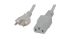 Feller Straight CH Type J (T12) Plug Plug to Straight IEC C13 Socket Power Cord, 2.5m