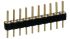Preci-Dip 800 Series Straight Through Hole PCB Header, 36 Contact(s), 2.54mm Pitch, 1 Row(s)