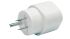 Bachmann USA to Denmark Travel Adapter, Rated At 15A