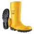 Dunlop WORK-IT FULL SAFETY Black, Yellow Steel Toe Capped Unisex Safety Boots, UK 4, EU 36