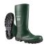 Dunlop 安全靴, 钢包头, 黑色，绿色, 欧码35, 男女通用, NB2KL01.35