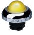 Cabezal de pulsador Schmersal serie EX-RMLH, Ø 22.3mm, de color Amarillo, tipo seta, Momentáneo