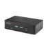 StarTech.com KVM-Switch 2-Port 1 Videoausgänge DisplayPort 1 Displays USB 3,5 mm Stereo