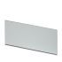 Phoenix Contact UM-ALU Series Aluminium Front Plate for Use with UM-ALU 4-..COVER PA.. Lateral Elements, 991.3 x 71.8 x