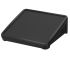 Bopla BoPad Series Black ABS Desktop Enclosure, Sloped Front, 226 x 220 x 83.70mm