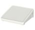 Bopla BoPad Series White ABS Desktop Enclosure, Sloped Front, 226 x 220 x 83.70mm