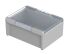 Bopla Bocube Series Light Grey Polycarbonate V0 Enclosure, IP66, IP68, IK07, Clear Lid, 160 x 364 x 284mm