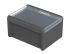 Bopla Bocube Series Graphite Grey Polycarbonate V0 Enclosure, IP66, IP68, IK07, Clear Lid, 160 x 300 x 239mm