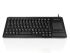 Ceratech KYB500-K82B-15GR Wired USB Touchpad Keyboard, QWERTZ (German), Black
