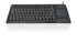 Ceratech 触摸板键盘 有线USB键盘, QWERTY（美国）布局, 黑色