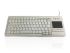 Ceratech 有线触摸板键盘, USB接口, QWERTY（美国）布局, 白色, KYB500-K82B-W-US