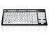 Ceratech KYB-M2BLK-UCARBT Wireless Bluetooth Vision Impairment Keyboard, QWERTY (Arabic), Multi Colour