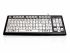 Ceratech KYB-MON2BLK-LCUH Wired USB Vision Impairment Keyboard, QWERTY, White