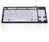 Ceratech KYB-MON2BLK-UCAR Wired USB Vision Impairment Keyboard, QWERTY (Arabic), White