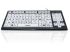 Ceratech Tastatur, med kabel, Hvid, USB Høj synlighed til synshæmmede, AZERTY (Frankrig)