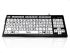 Ceratech KYB-MON2BLK-UCIT Wired USB Vision Impairment Keyboard, QWERTY (Italy), White