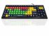 Ceratech KYB-MON2MIX-LCUS Wired USB Early Learning Keyboard, QWERTY (US), Multi Colour