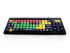 Ceratech KYB-MON2MIX-UCUH Wired USB Early Learning Keyboard, QWERTY (UK), Multi Colour