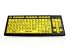 Ceratech KYB-MON2VIS-UCUH Wired USB Vision Impairment Keyboard, QWERTY (UK), Yellow