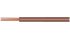 Kabeltronik LiH-T120 Series Brown 0.5 mm² Hook Up Wire, 20 AWG, 64x0.10, 100m, TPE Insulation