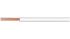 Planet-Wattohm LIYV Series White 0.5 mm² Hook Up Wire, 20 AWG, 100m, PVC Insulation
