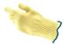Ansell ActivArmr 43-113 Yellow Kevlar Cut Resistant, Heat Resistant Gloves, Size 10