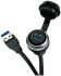 Murrelektronik Limited USB 3.0 Cable, Female; Male USB A to USB A  Cable, 1m