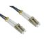 RS PRO LC to LC Duplex Multi Mode OM1 Fibre Optic Cable, 3mm, Grey, 500mm