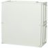 Fibox EKUN Series Grey Polycarbonate General Purpose Enclosure, IP66, IP67, IK08, Flanged, Grey Lid, 560 x 380 x 180mm