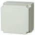 Fibox PC Series Grey Polycarbonate General Purpose Enclosure, IP66, IP67, IK08, Transparent Lid, 180 x 180 x 150mm