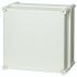 Fibox PC Series Grey Polycarbonate General Purpose Enclosure, IP65, IK08, Grey Lid, 280 x 280 x 180mm