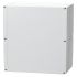 Fibox PC Series Grey Polycarbonate General Purpose Enclosure, IP65, IK08, Transparent Lid, 360 x 255 x 152mm